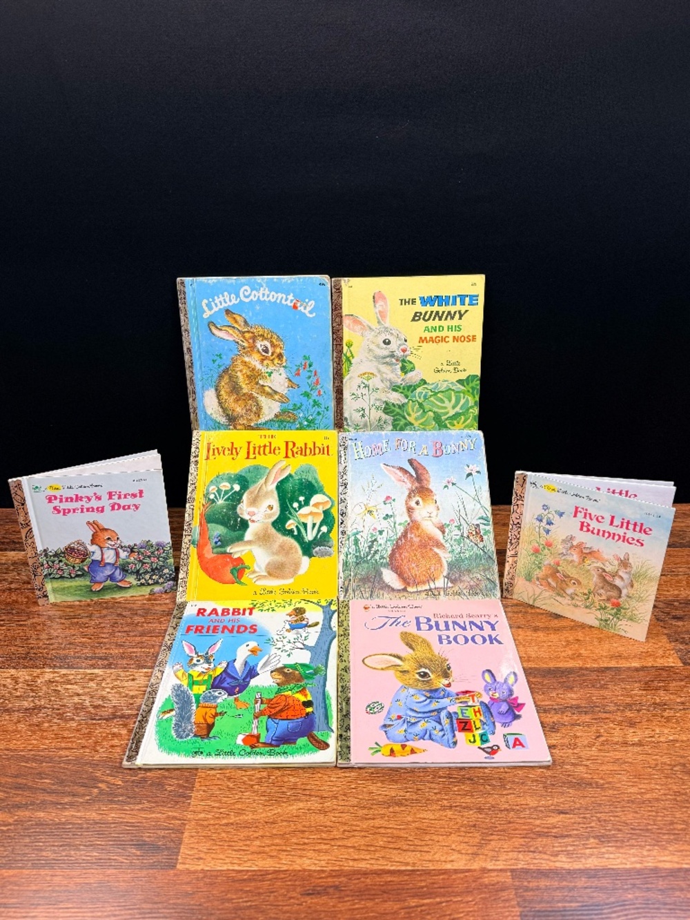 WESTERN PUBLISHING COMPANY A Little Golden Book Lot (8 Books)